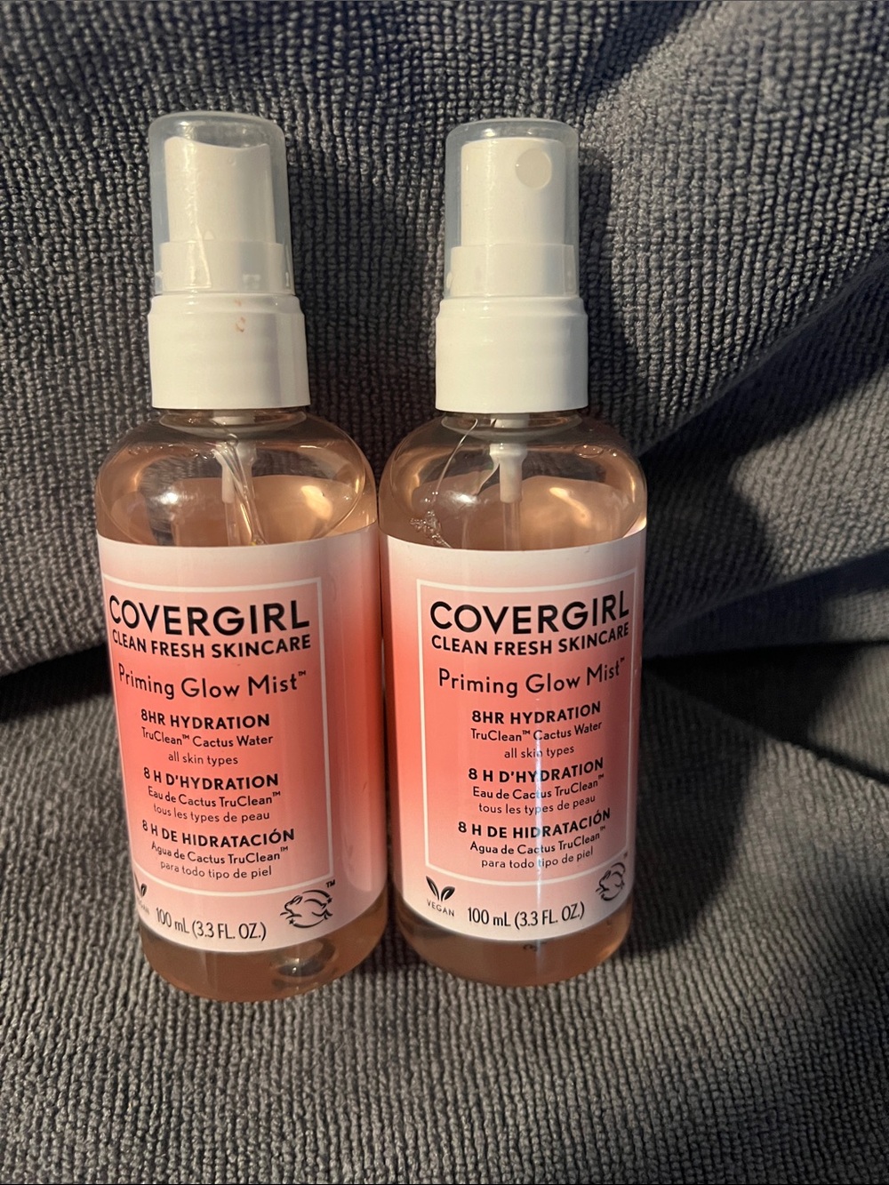 COVERGIRL Priming Glow Mist - Soft Pink Bottles (Pair)